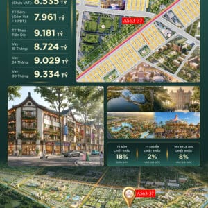 Bán liền kề Vinhomes Saigon Park – Mã căn AS63-37