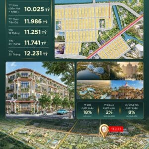 Bán liền kề Vinhomes Saigon Park – Mã căn TL2-35