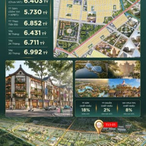 Bán liền kề Vinhomes Saigon Park – Mã căn TL5-05