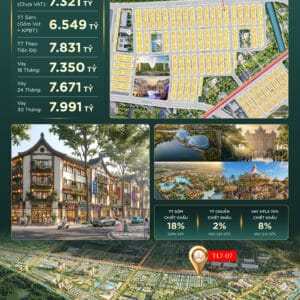 Bán liền kề Vinhomes Saigon Park – Mã căn TL7-07
