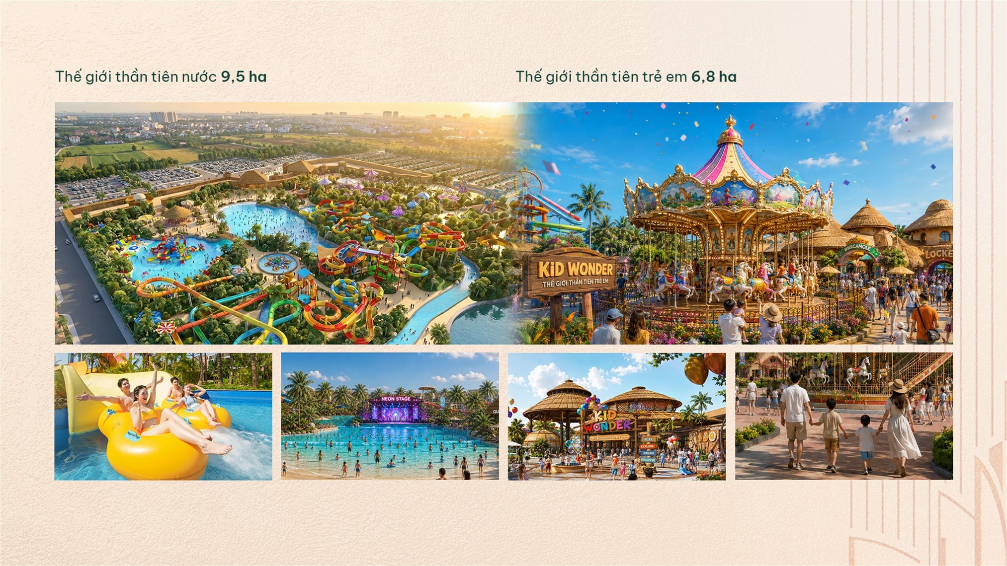 Thế giới thần tiên nước 9,5 ha
